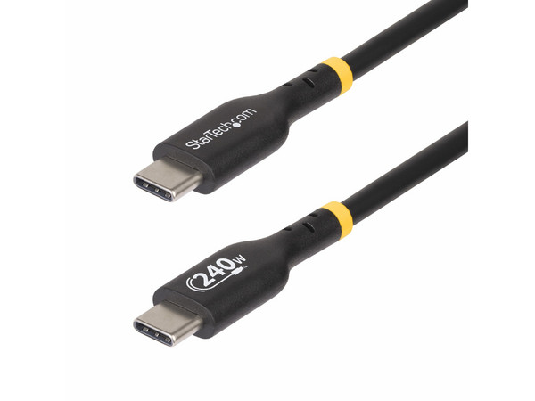 Cable USB 2.0 StarTech USB2EPR1M de 1m a USB C, Color Negro.