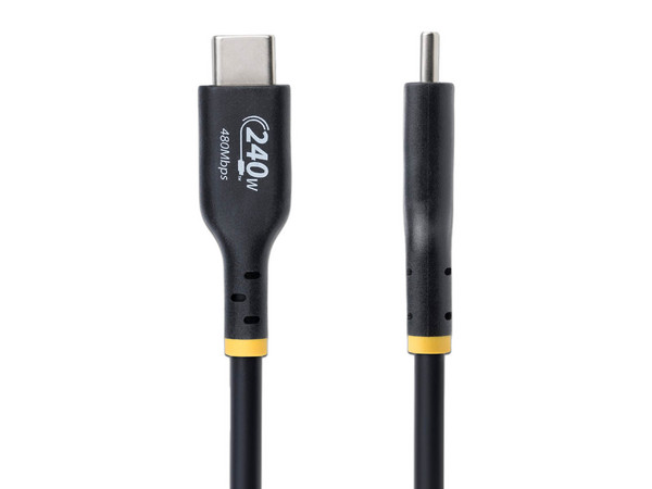 Cable USB-C StarTech, Longitud 2.0 m, Color Negro