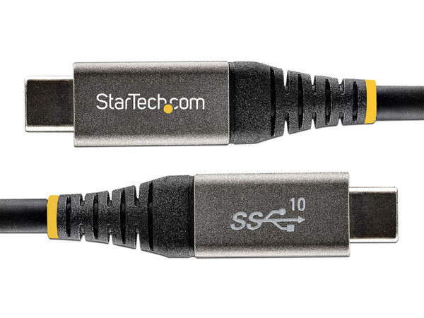 Cable USB Tipo C  3.2 StarTech USB31CCV1M USB-C a USB-C, 1m, 10Gbps.