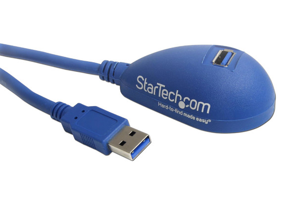 Cable de 1,5m Extensión Alargador USB 3.0 SuperSpeed Dock de Sobremesa - Macho a Hembra USB A