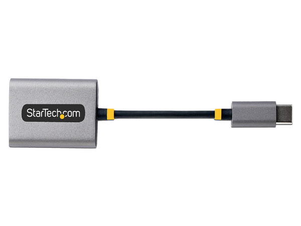 Adaptador Divisor Startech USB-C a dos tomas de auriculares de 3.5 mm, Color Gris.