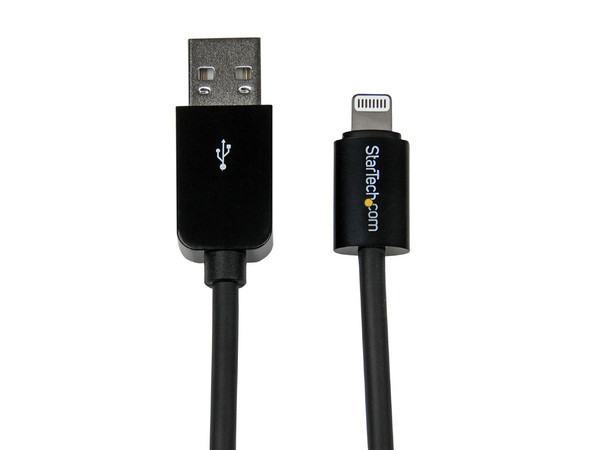 Cable 2m Lightning 8 Pin a USB A 2.0 para Apple iPod, iPhone 5, iPad