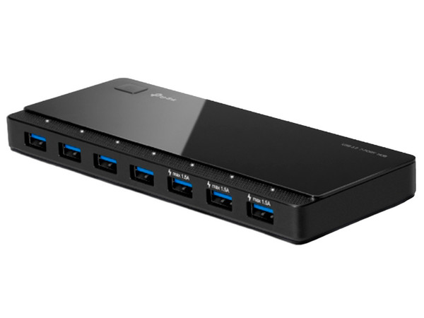 Concentrador Hub USB 3.0 TP-Link de 7 Puertos con Alimentación.