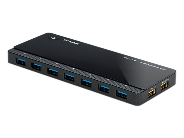 Concentrador Hub TP-Link de 7 puertos y 2 exclusivos de carga, USB 3.0.