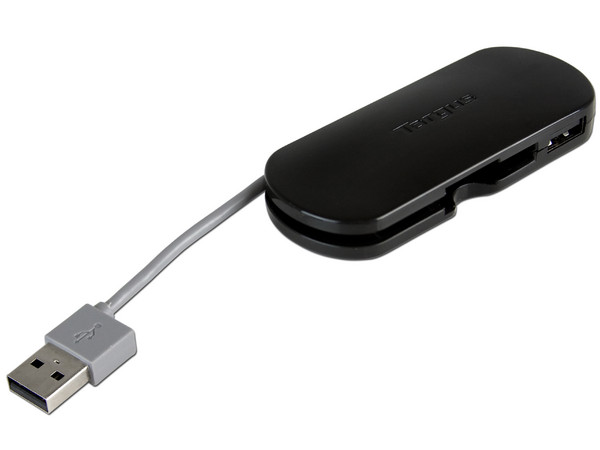 Hub USB Targus de 4 Puertos (Convierte 1 puerto USB en 4).