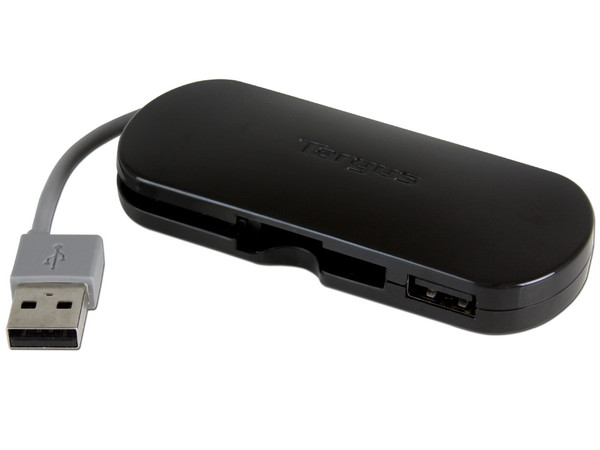 Hub USB Targus de 4 Puertos (Convierte 1 puerto USB en 4).