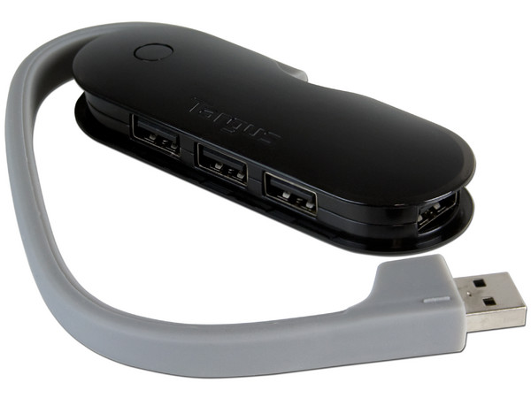 Hub USB Targus Smart de 4 Puertos (Convierte 1 puerto USB en 4).   