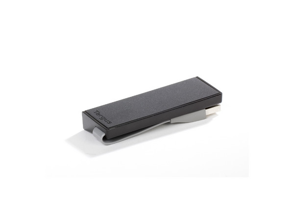 HUB USB Targus ACH114LP, USB Tipo A a 4 puertos USB Tipo A 2.0. Color NEgro.