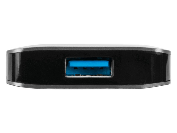 Hub USB TARGUS ACH226BT USB Tipo C (Macho) a 4 USB 3.0, Color Plata.