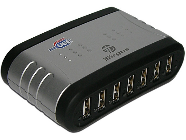 Mini Hub USB de 7 Puertos USB 2.0 (Convierte 1 puerto USB en 7).