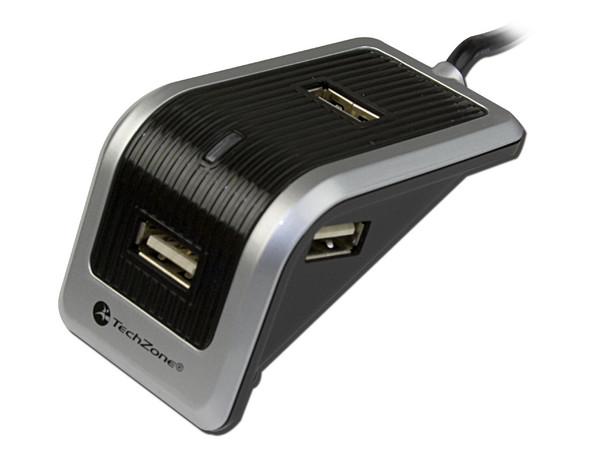 Hub USB TechZone de 4 Puertos USB 2.0