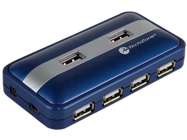 Hub USB Thechzone de 7 Puertos (Convierte 1 puerto USB en 7).