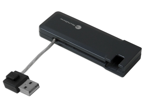 Hub USB TechZone de 4 Puertos USB 2.0