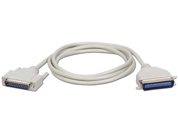 Cable TrippLite Paralelo Bidireccional para Impresora (DB25 a Cen36 M/M), 3.05 m