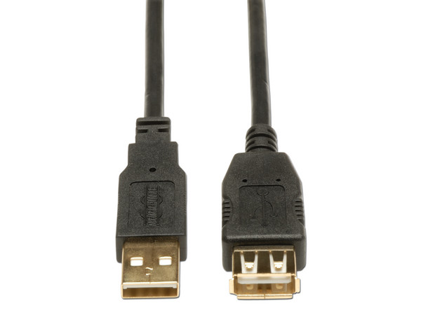 Cable Extensión Tripp Lite USB 2.0 de Alta Velocidad (A M/H), 1.83 m.