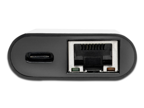 Adaptador Tripp Lite de USB-C a Gigabit Ethernet, Color Negro.