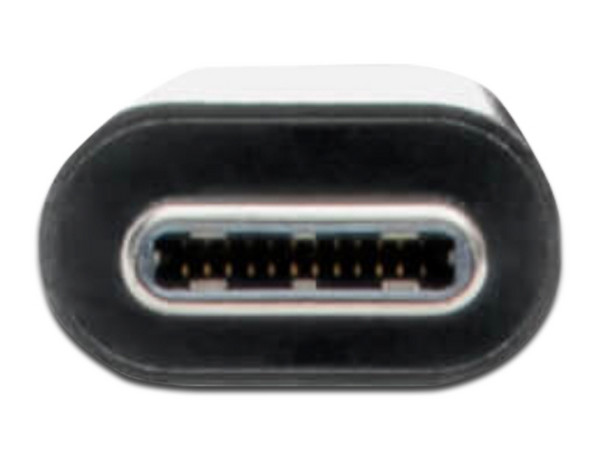 Conector Hub USB 3.0 TRIPP LITE de 4 puertos, Carga PD USB-C, Color Negro