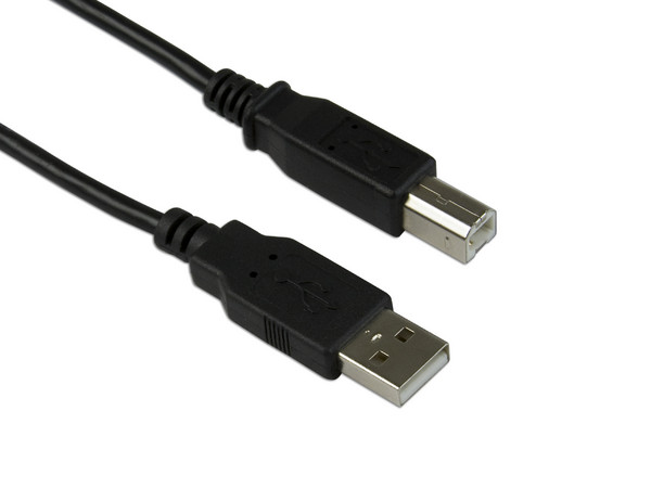 Cable TrueBasix USB 2.0  A/Macho - B/Macho para Impresora y Scanner.