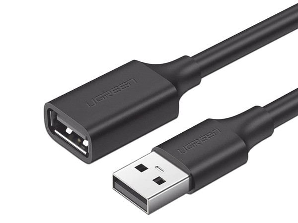 Cable Extensor USB 2.0 A A 1 Metro, Macho-Hembra, Ultra Durabilidad, Núcleo De Cobre Estañado 28/22 AWG, Blindaje Interior Múltiple.