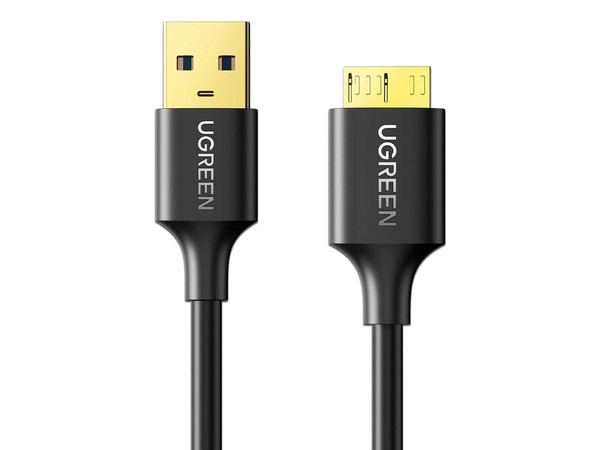 Cable UGREEN de USB-A 3.0 a Micro USB-B 3.0 (M-M), 0.5m. Color Negro.