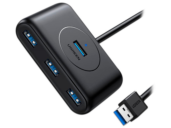Hub UGREEN CR113 con 4 Puertos USB 3.0.