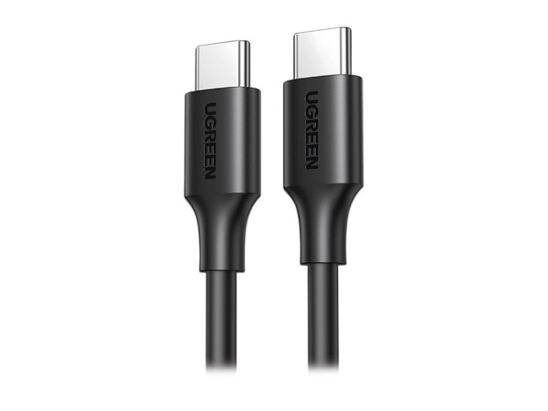 Cable UGREEN USB-C a USB-C de 1m, Estañado en Cobre, Carga y Sincronización de Datos.