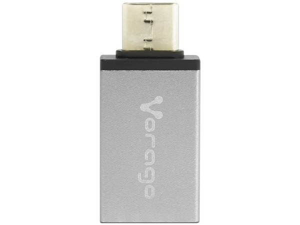 Adaptador Vorago ADP-101 OTG de USB C Macho a USB 3.0 Hembra.
