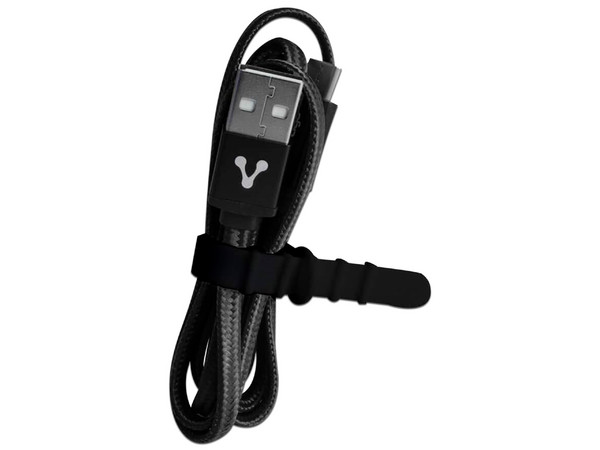 Cable Vorago de USB 2.0 a USB-C de 1m. Color Negro.