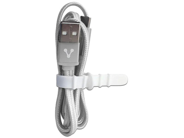 Cable Vorago de USB 2.0 a USB-C de 1m. Color Blanco.