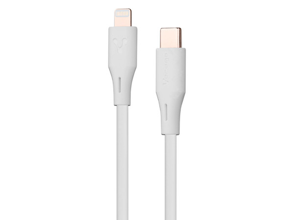 Cable Vorago CAB-CL01, USB C a Lightning (M-M), 1m, Color Blanco.