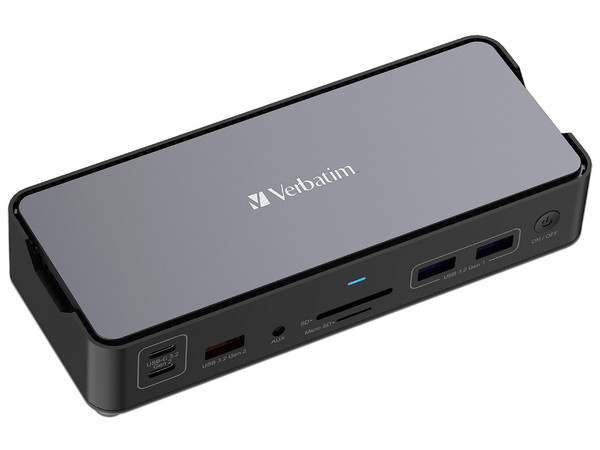 Docking Station Verbatim estación de acoplamiento USB-C Pro 15 en 1 