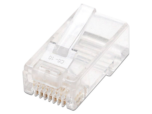 Plugs RJ-45 X-MEDIA XM-C6-8P8C-50, Bolsa con 50 piezas.