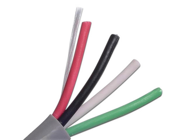 Bobina de Cable Belden de Audio, Caja con 350 m, 18 AWG. Color Gris.