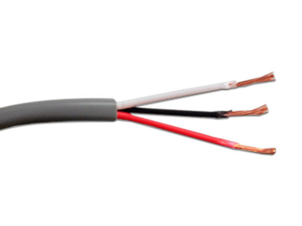 Bobina de Cable de Seguridad y Audio BELDEN 305 m, 3C/ 22AWG Color Gris.