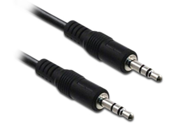 Cable de audio BRobotix de 3.5mm (macho) a 3.5mm (macho), 3 mts. Color Negro.