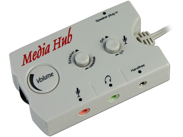 Extensión de audio para audífonos y micrófono        