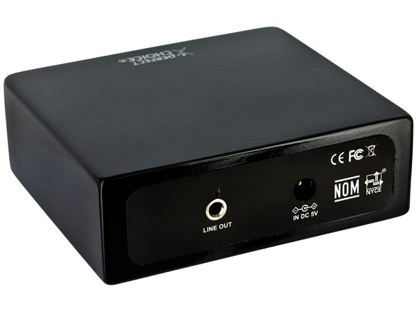 Receptor de Audio Bluetooth Perfect Choice, batería recargable, hasta 20m de alcance 