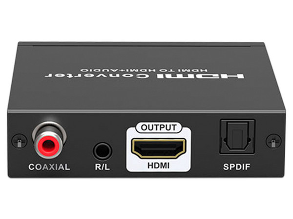 Convertidor de Audio Saxxon LKV3061 HDMI 4Kx2K 60Hz SPDIF Coaxial 3.5mm.