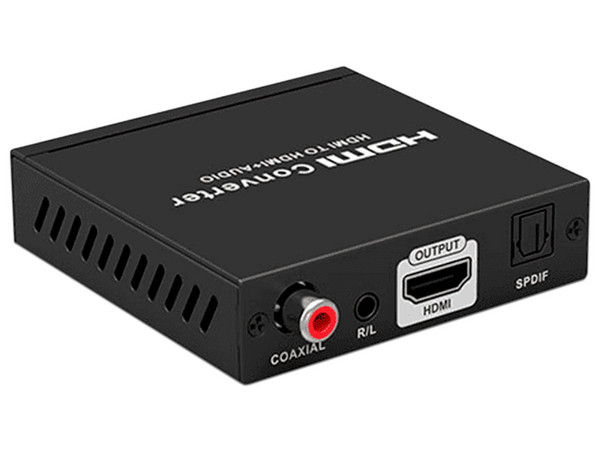 Convertidor de Audio Saxxon LKV3061 HDMI 4Kx2K 60Hz SPDIF Coaxial 3.5mm.