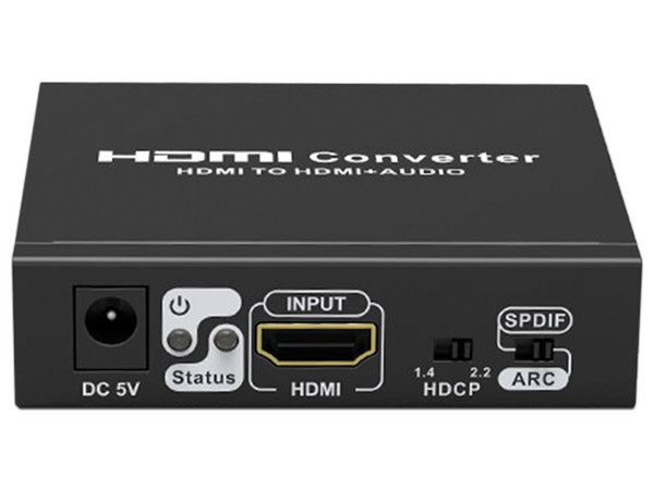 Convertidor de Audio Saxxon LKV3061 HDMI 4Kx2K 60Hz SPDIF Coaxial 3.5mm.