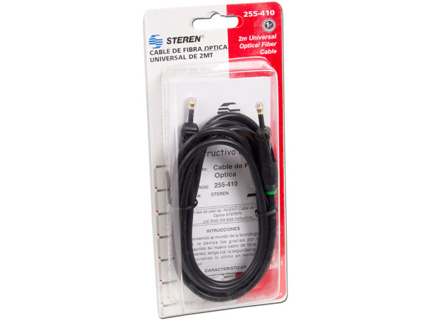 Cable de Fibra Óptica para audio digital, 2m.