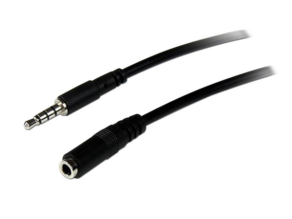 Cable estéreo extensión de 3.5mm M-H, 2 m