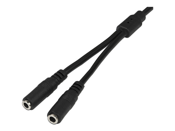 Adaptador Divisor StarTech de 3.5mm (M) a dos de 3.5mm (H)