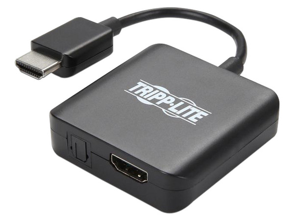 Extractor de audio Tripp Lite, HDMI  a 3.5mm, Toslink, HDMI.