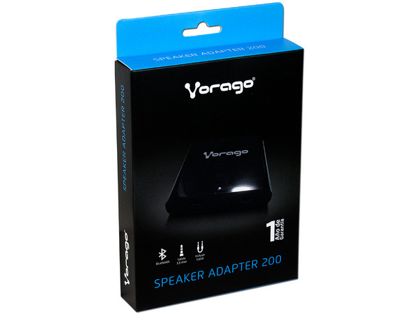 Adaptador Bluetooth Vorago 200, transmite tu música y audio desde cualquier dispositivo Bluetooth.
