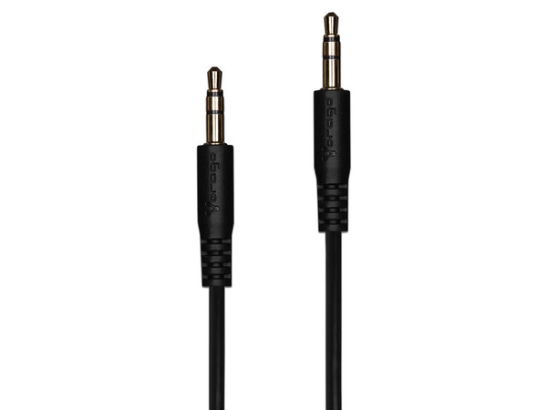 Cable Auxiliar de Audio 3.5 mm VORAGO Longitud 1.0 m 3.5mm (M) a 3.5mm (M).