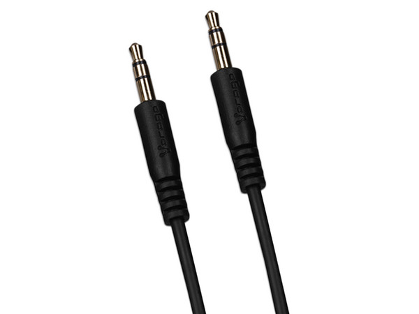 Cable Auxiliar de Audio 3.5 mm VORAGO Longitud 1.0 m 3.5mm (M) a 3.5mm (M).
