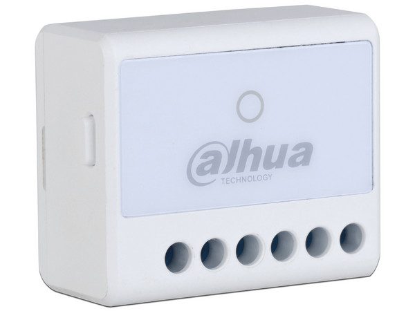 Relevador Inalámbrico Dahua DHI-ARM7011-W2, NO/NC de 7-24VCD, 1 Entrada de tamper. Color Blanco.