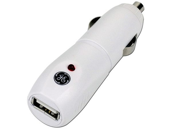 Cargador General Electric, USB para el Auto ,12V