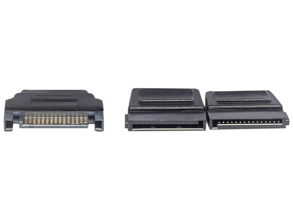 Adaptador divisor Manhattan de SATA (M) a 2 x SATA (H), 15cm.